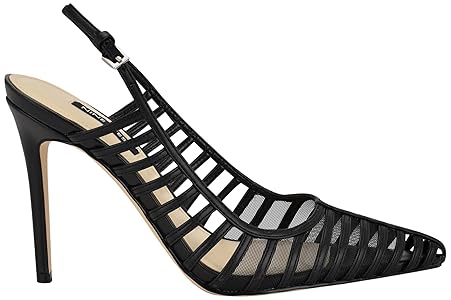 【NINE WEST】Filane Mesh Slingback Heels ★関税・送料無料★ Amazon.com | Nine West Women's Filane Pump, Black 001, 5 | Pumps